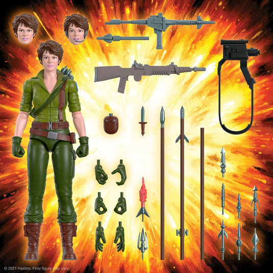 Super 7 - G.I. Joe Ultimates Lady Jaye Action Figure