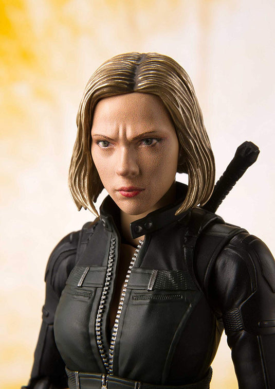 Bandai - S.H.Figuarts - Avengers: Infinity War - Black Widow & Tamashi Effect Explosion