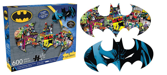 Puzzle - 600 DC Comics Batman Collage and Logo