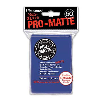 Ultra PRO - Pro-Matte Blue Deck Protectors - 50 Sleeves