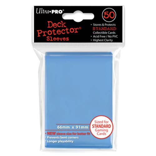 Ultra PRO - Solid Light Blue Deck Protectors - 50 Sleeves