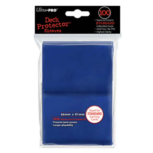 Ultra PRO - Solid Blue Deck Protectors - 100 Sleeves