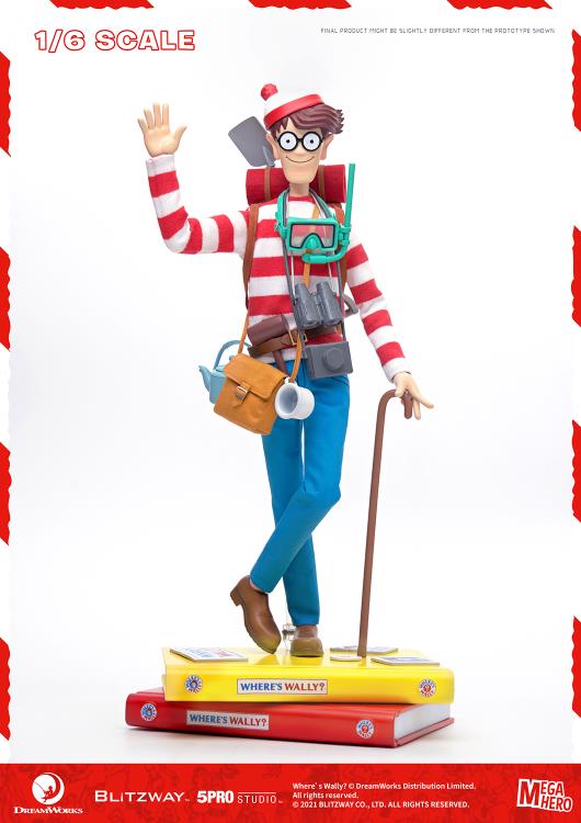 Blitzway - MEGAHERO Where's Waldo: Waldo 1/6 Scale Figure