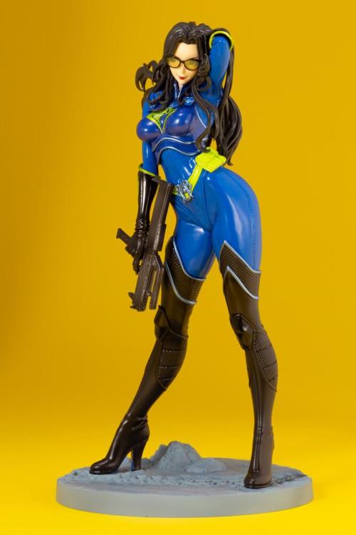 Load image into Gallery viewer, Kotobukiya - G.I. Joe Bishoujo Statue: Baroness (Blue Color) 25th Anniversary Limited Edition
