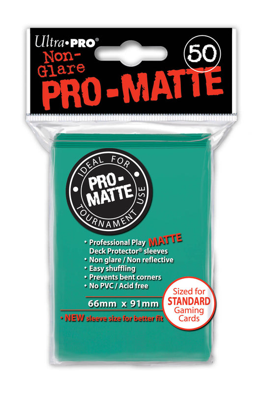 Ultra PRO - Pro-Matte Aqua Deck Protectors - 50 Sleeves