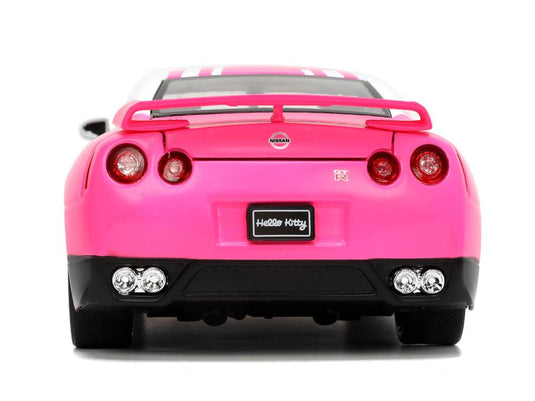 Jada Toys - Hello Kitty and Friends Tokyo Speed: Die-Cast Hello Kitty and 2009 Nissan GTR 1/24 Scale