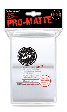 Ultra PRO - Pro-Matte White Deck Protectors - 100 Sleeves