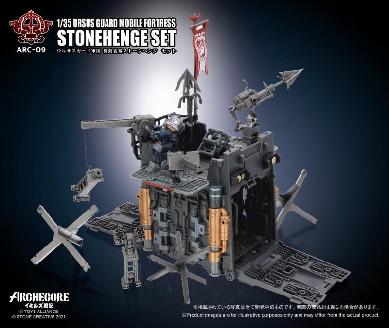 Load image into Gallery viewer, Toys Alliance - Archecore: ARC-09 Ursus Guard Mobile Fortress Stonehenge Set
