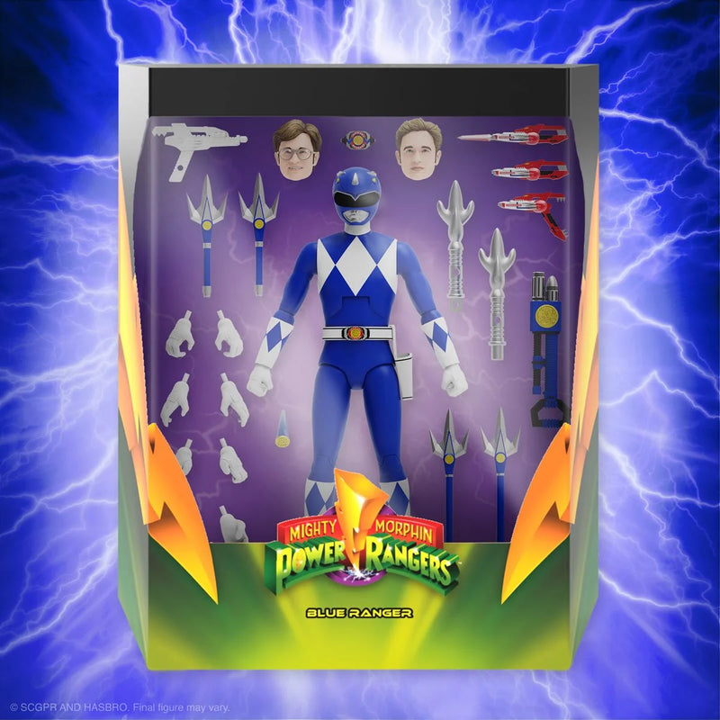 Load image into Gallery viewer, Super 7 - Mighty Morphin Power Rangers Ultimates Wave 3 - Blue Ranger
