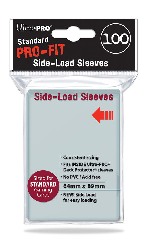 Ultra PRO - Pro-fit Side Loading Sleeves - 100 Sleeves