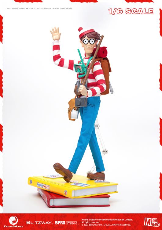 Blitzway - MEGAHERO Where's Waldo: Waldo 1/6 Scale Figure