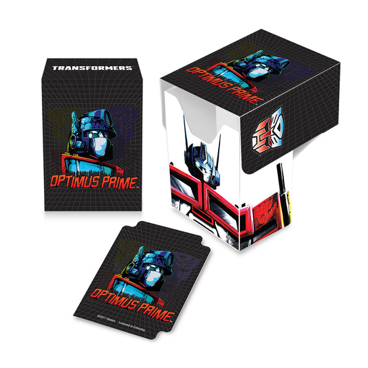 Ultra PRO - Deck Box - Optimus Prime Full View