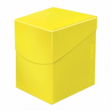 Ultra PRO - Eclipse PRO 100+ Deck Box - Lemon Yellow
