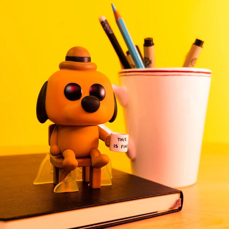 Load image into Gallery viewer, POP! Icons - This is Fine Dog (Exclusive)
