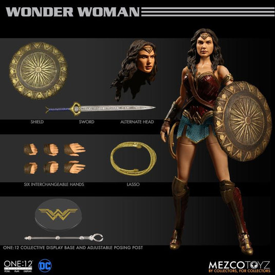 Mezco Toyz - One:12 Wonder Woman Movie Action Figure