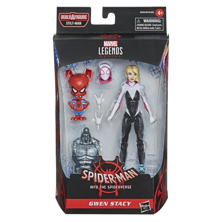 Load image into Gallery viewer, Marvel Legends - Spider-Man: Into the Spider-Verse Wave 1 set of 6 (Stiltman BAF)
