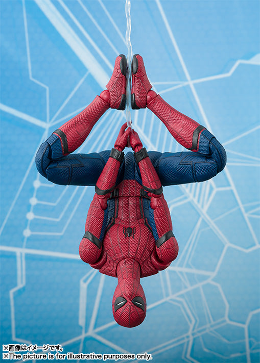 Bandai - S.H.Figuarts - Spider-Man Homecoming - Spider-Man Homecoming and Tamashii Option Act Wall