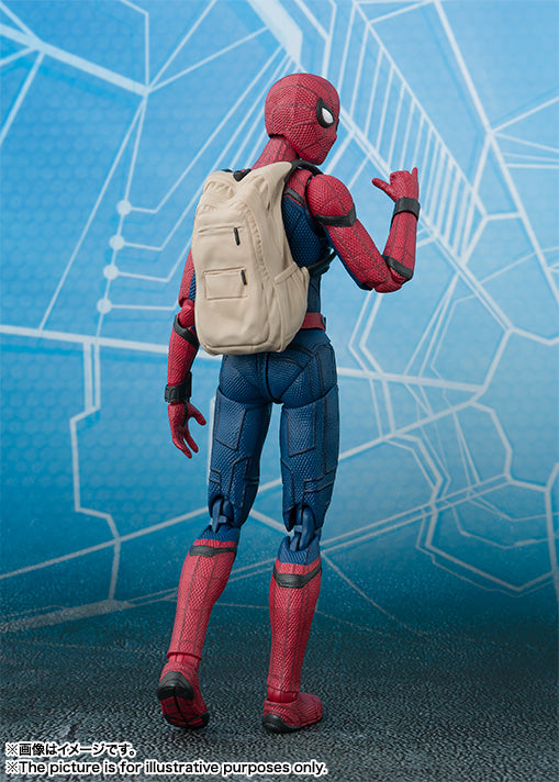 Bandai - S.H.Figuarts - Spider-Man Homecoming - Spider-Man Homecoming and Tamashii Option Act Wall