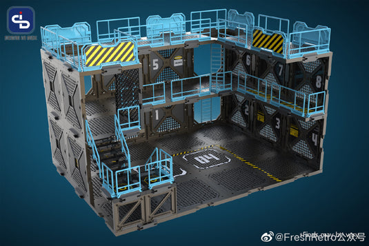 Fresh Retro: Scene in Box - SIB04 Fortifications Type B Diorama Building Set