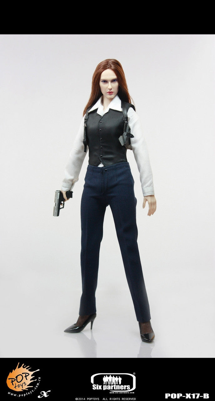 Load image into Gallery viewer, Pop Toys - MI6 Female Agent in Blue
