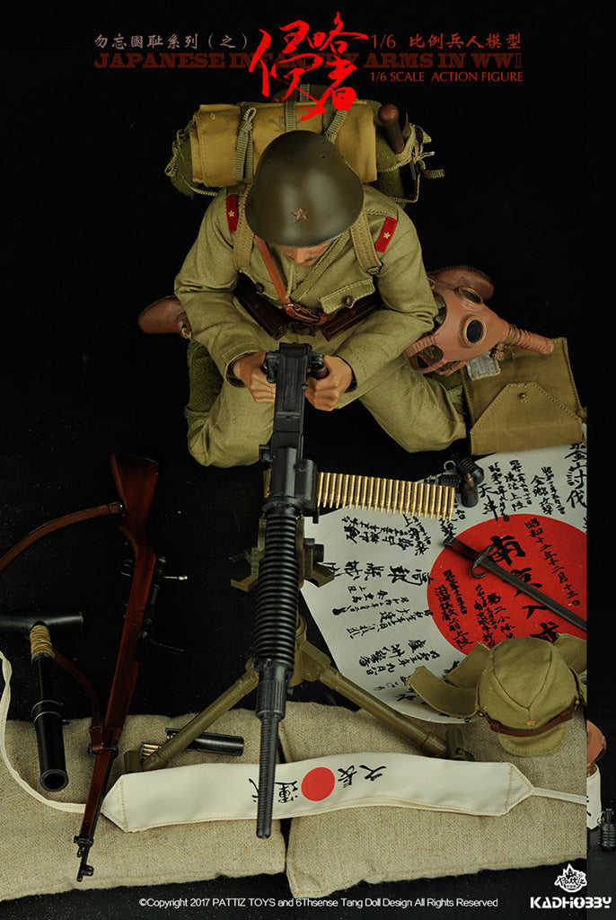 Load image into Gallery viewer, KADHOBBY - WWII Japanese Infantry Army (New Machine Gun Tooling)
