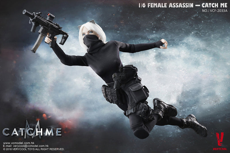 Load image into Gallery viewer, Very Cool - Female Assassin &quot;Catch Me&quot; Normal Head
