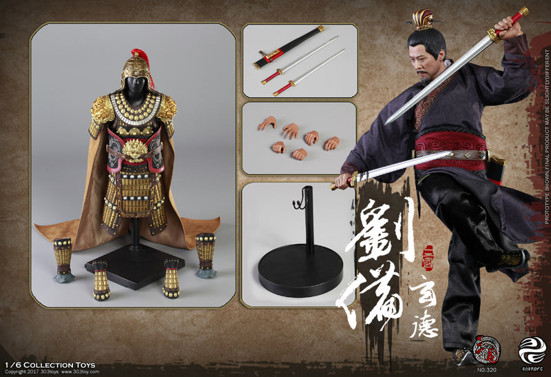 Load image into Gallery viewer, 303 Toys - Liu Bei A.K.A Xuande Armed Version
