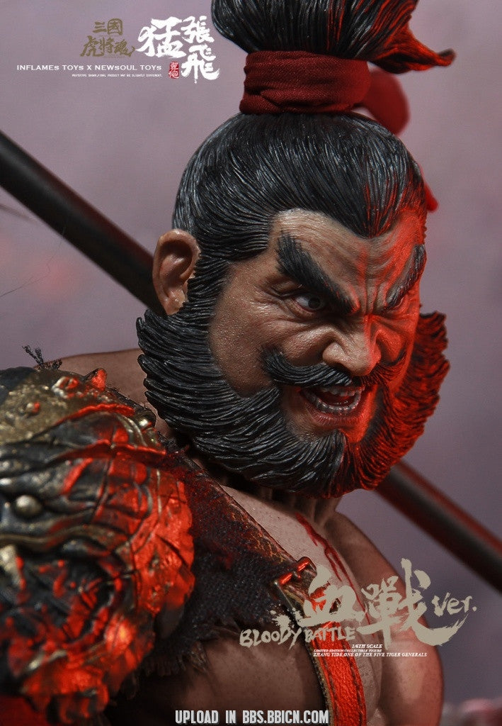 Load image into Gallery viewer, Inflames Toys x Newsoul Toys - Soul of Tiger Generals - Bloody-fighting Zhang Yide
