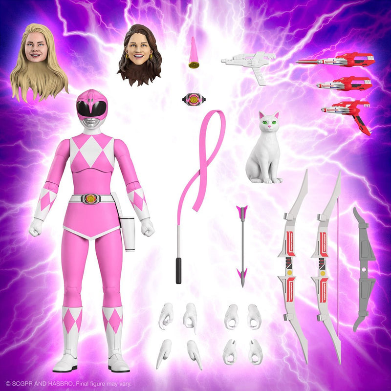 Super 7 - Mighty Morphin Power Rangers Ultimates Wave 2: Pink Ranger