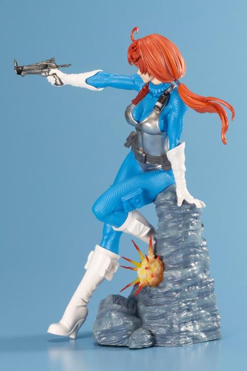 Load image into Gallery viewer, Kotobukiya - G.I. Joe Bishoujo Statue: Scarlett (Sky Blue Color)
