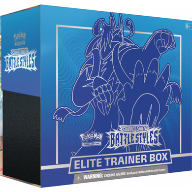 Pokemon TCG - Sword and Shield Battle Styles: Rapid Strike Urshifu Elite Trainer Box (Blue)