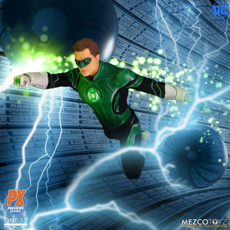Load image into Gallery viewer, Mezco Toyz - One:12 Green Lantern Hal Jordan (PX Previews Exclusive)
