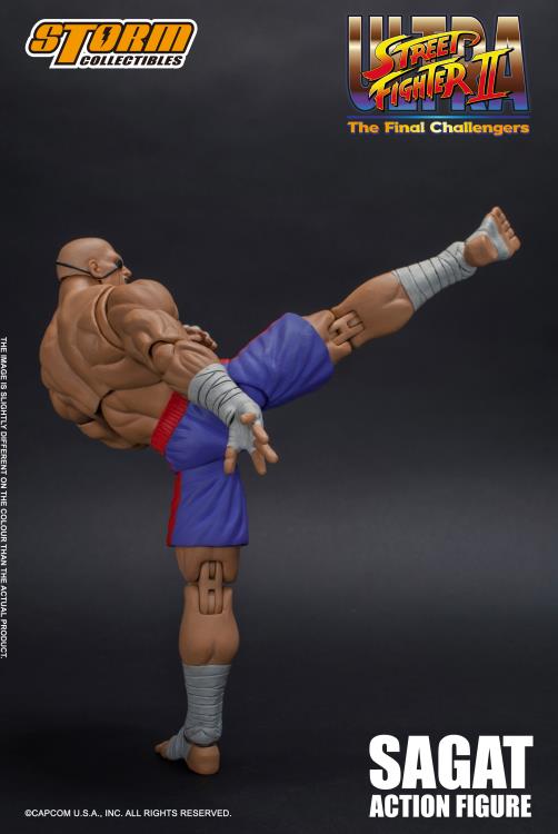 Load image into Gallery viewer, Storm Collectibles - Ultra Street Fighter II: The Final Challengers Sagat 1/12 Scale
