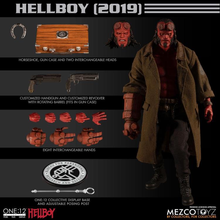 Load image into Gallery viewer, Mezco Toyz - One:12 Hellboy (2019 Movie)
