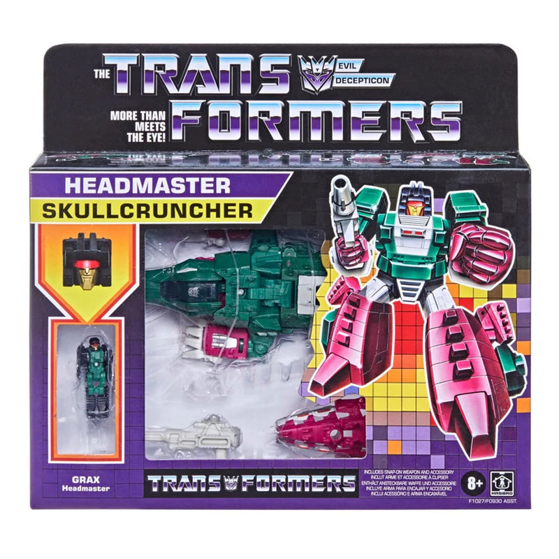 Load image into Gallery viewer, Transformers Generations - Retro Deluxe Headmaster: Skullcruncher
