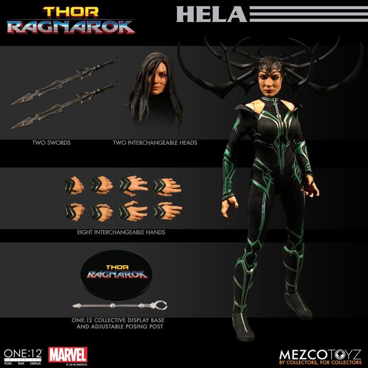 Load image into Gallery viewer, Mezco Toyz - One:12 Thor Ragnarok - Hela
