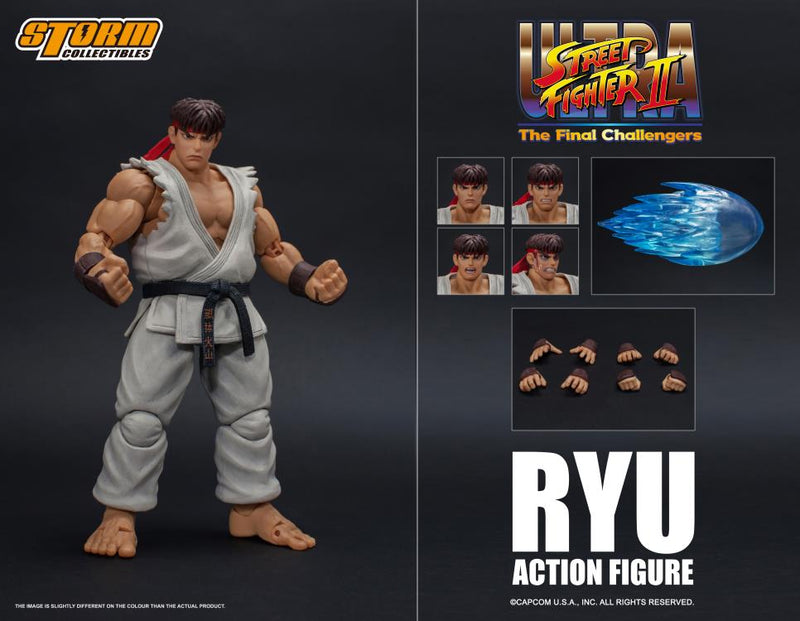 Load image into Gallery viewer, Storm Collectibles - Ultra Street Fighter II: The Final Challengers Ryu 1/12 Scale
