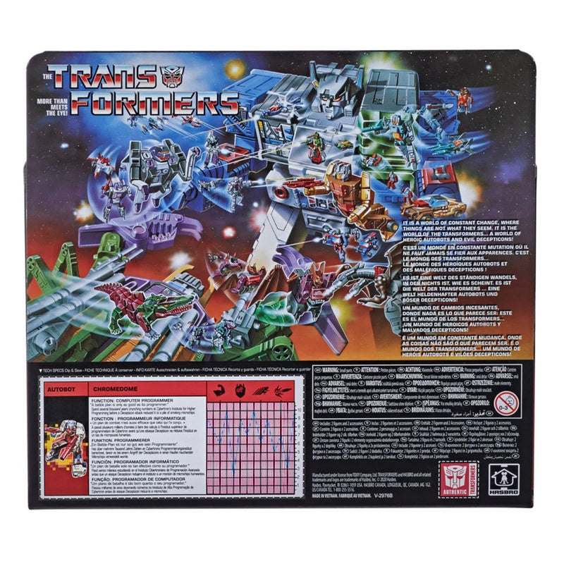 Load image into Gallery viewer, Transformers Generations - Retro Deluxe Headmaster: Chromedome
