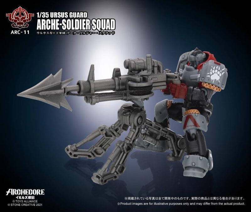 Load image into Gallery viewer, Toys Alliance - Archecore: ARC-11 Ursus Guard Arche-Soldier Squad
