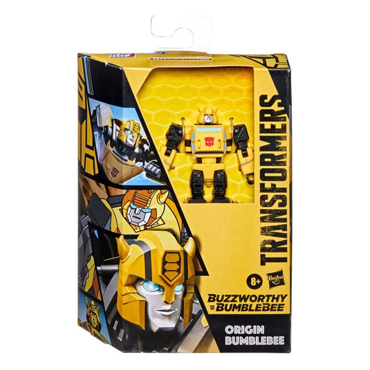 Transformers War for Cybertron Trilogy: Buzzworthy Bumblebee - Deluxe Origin Bumblebee