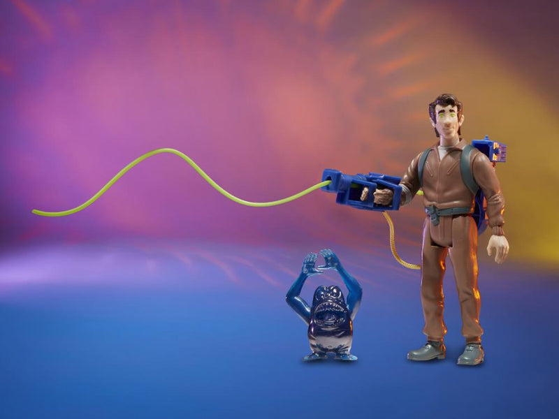 Load image into Gallery viewer, Hasbro - Kenner Classics - The Real Ghostbusters: Retro Peter Venkman and Grabber Ghost
