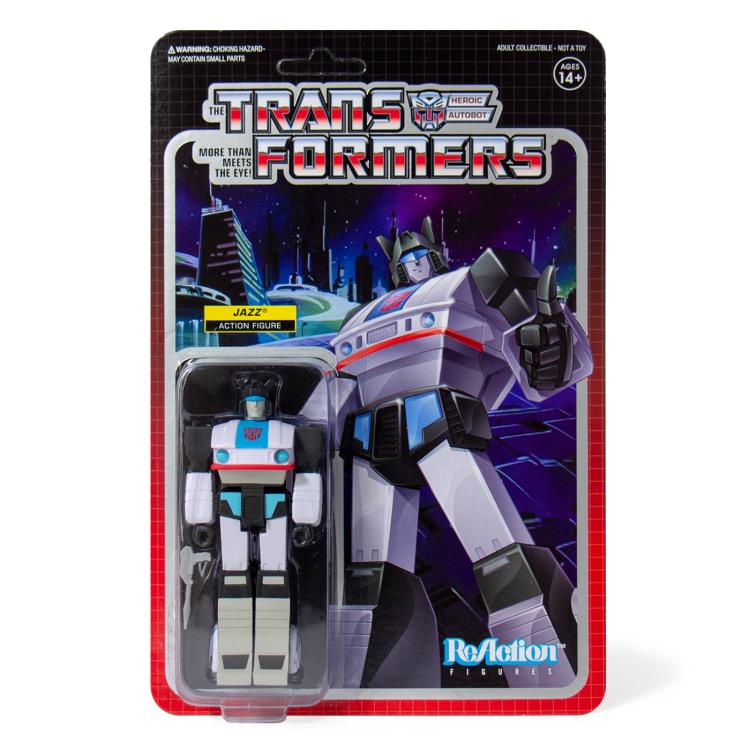 Load image into Gallery viewer, Transformers X Super 7 - Transformers ReAction: Jazz
