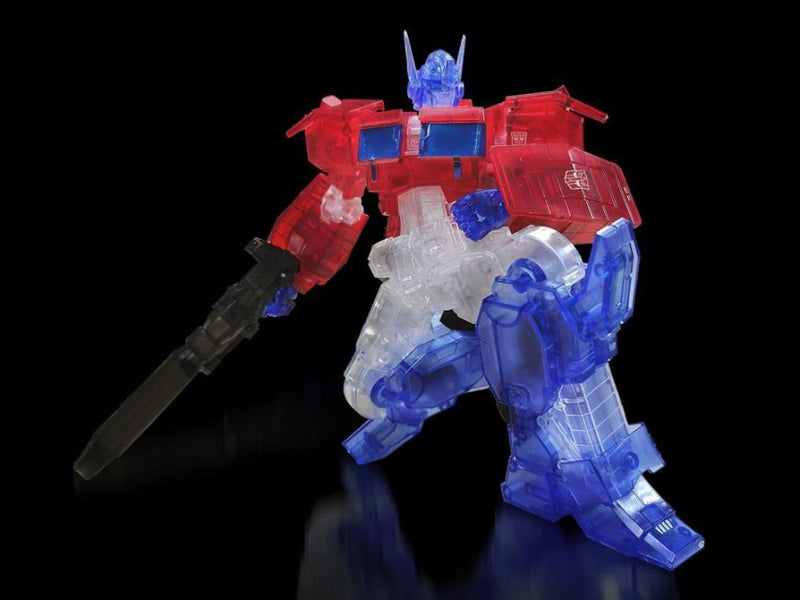 Load image into Gallery viewer, Flame Toys - Furai Model 03C: Optimus Prime IDW Version (Clear) SDCC 2020 Exclusive
