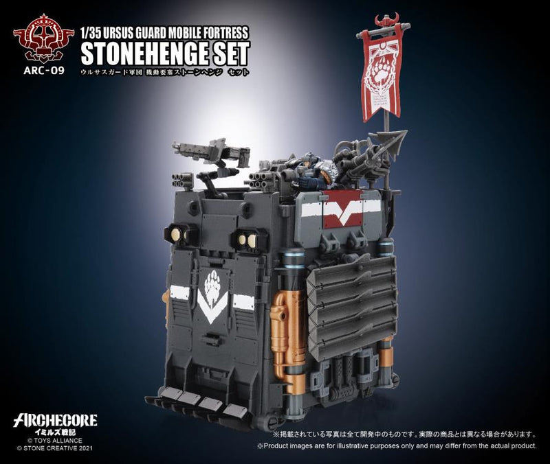 Load image into Gallery viewer, Toys Alliance - Archecore: ARC-09 Ursus Guard Mobile Fortress Stonehenge Set
