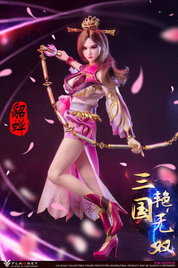 Load image into Gallery viewer, Flagset - Romance of the Three Kingdoms: Diao Chan
