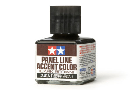 Tamiya - 87140 Panel Accent Colour: Dark Brown