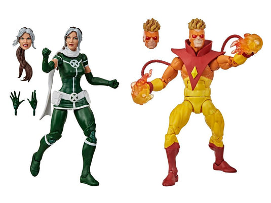 Marvel Legends - X-Men 20th Anniversary: Rogue and Pyro Two Pack
