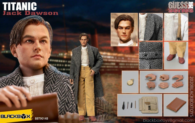 Load image into Gallery viewer, Black Box Toys - Titanic: Jack - Long Frock Coat Ver.
