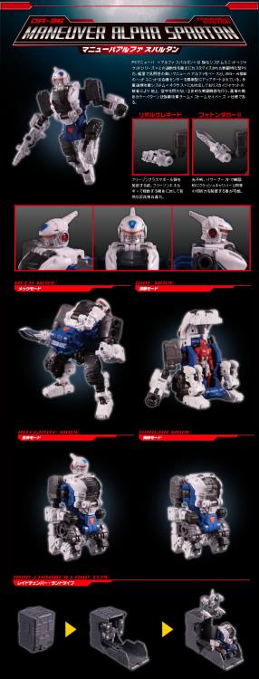 Load image into Gallery viewer, Diaclone Reboot - DA-36 Powered System Maneuver Alpha Spartan
