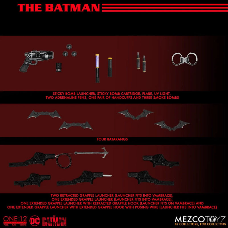 Load image into Gallery viewer, Mezco Toyz - One:12 The Batman
